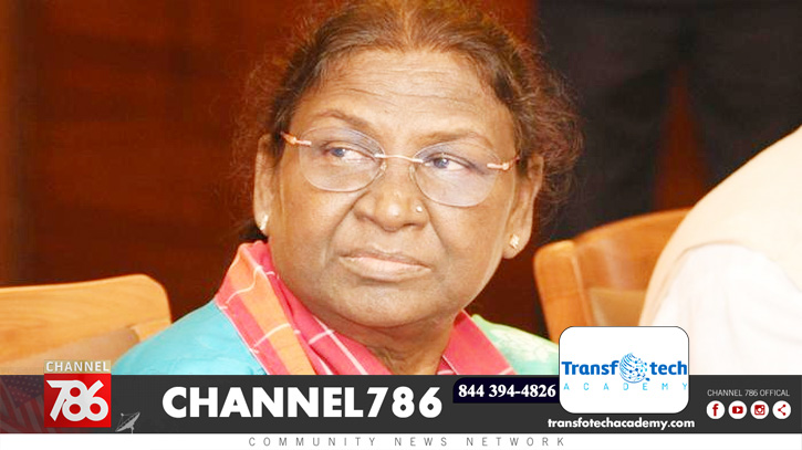 ভারতের নতুন রাষ্ট্রপতি দ্রৌপদী মুর্মু ভারতের নতুন রাষ্ট্রপতি দ্রৌপদী মুর্মু